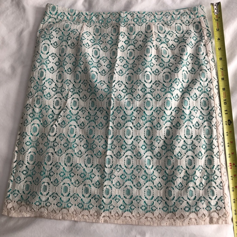 Lace Overlay Skirt